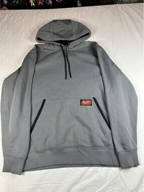 🧰 Milwaukee FreeFlex Gray Hoodie Pullover Men’s L Workwear 🧰